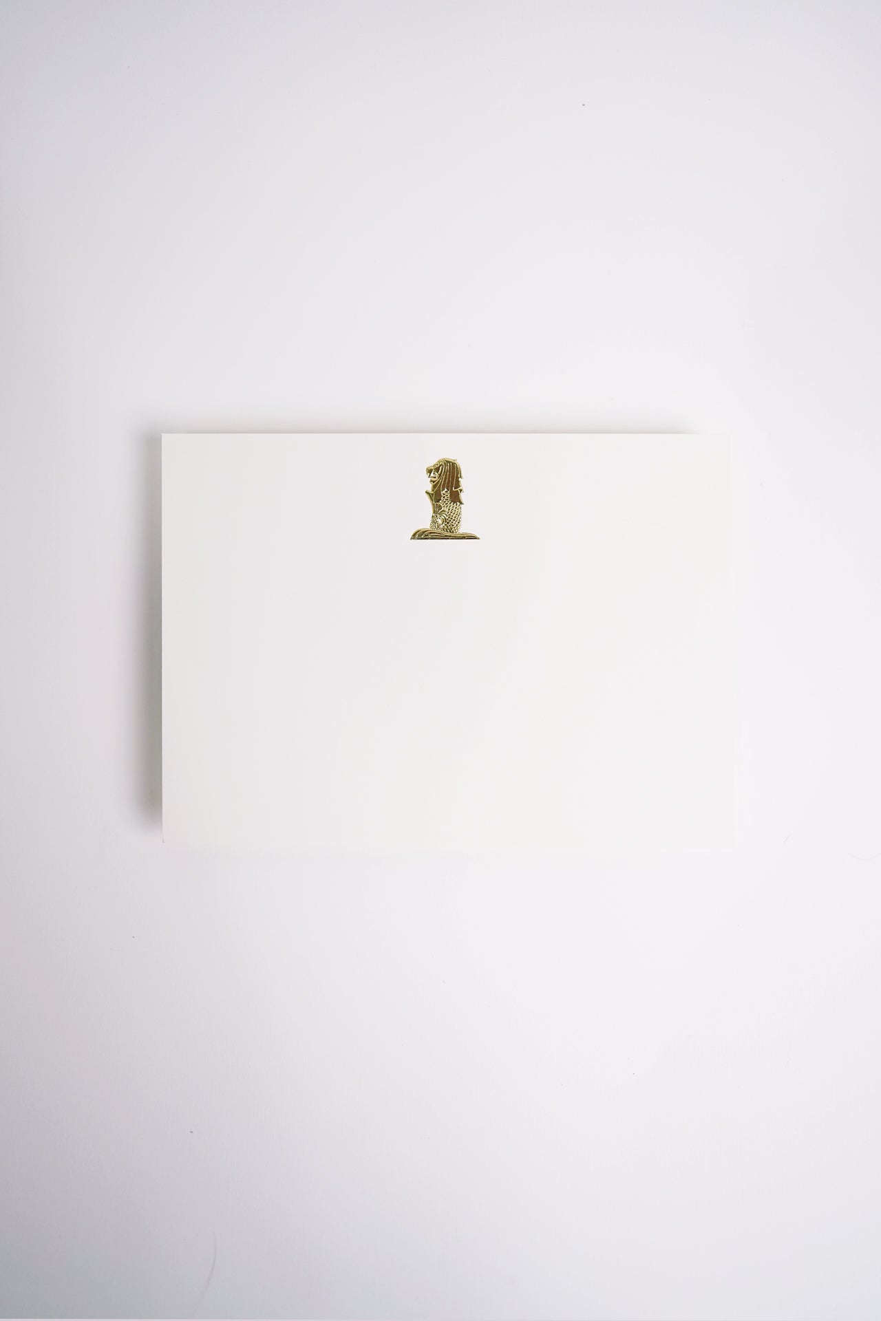 Singapura Imprints - Merlion Notecard
