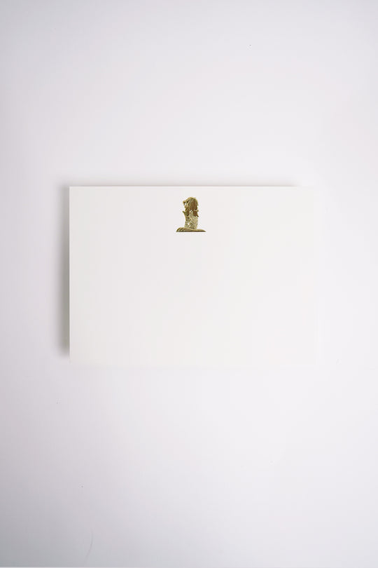 Singapura Imprints - Merlion Notecard