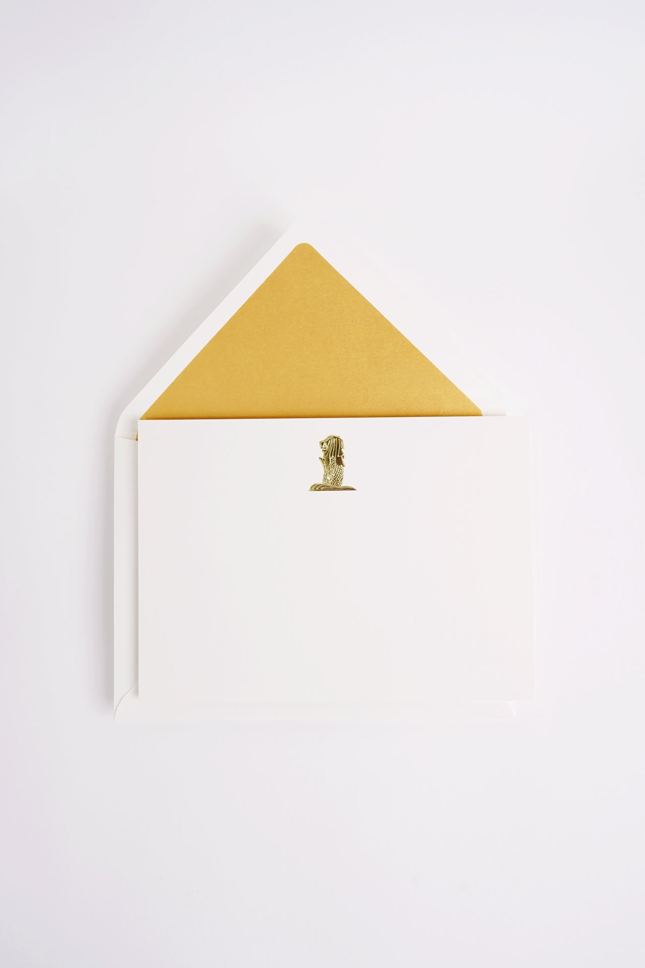 Singapura Imprints - Merlion Notecard