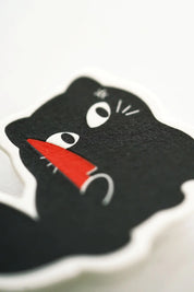 Mewderer – Letterpress Charm Magnetic Pin