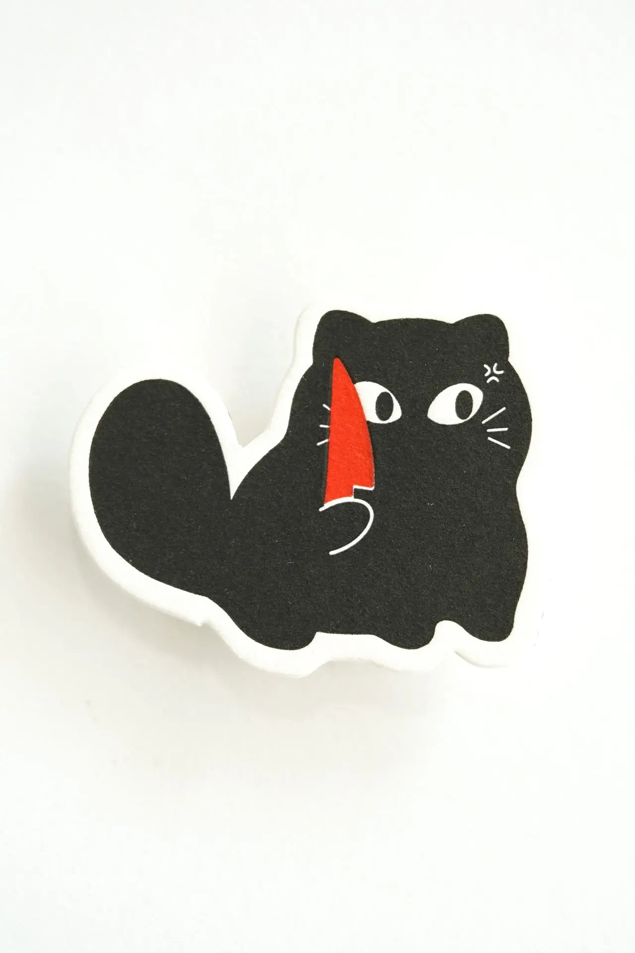 Mewderer – Letterpress Charm Magnetic Pin