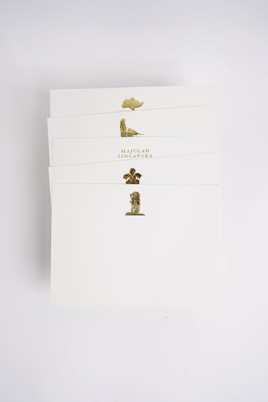 Singapura Imprints - All Design Notecard Set (10 pcs)
