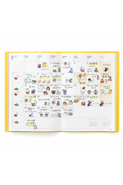 Hightide New Retro Repositionable Diary Sticker