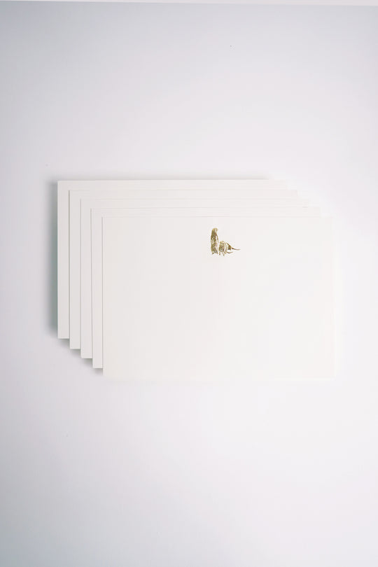 Singapura Imprints - Otter Notecard