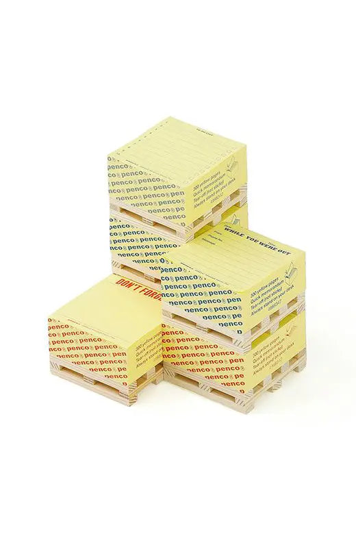 Penco Memo Block on Pallet