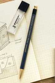 Penco Prime Timber Mechanical Pencil – Brass Edition