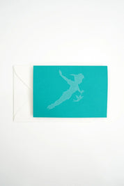 Peter Pan - Letterpress Greeting Card