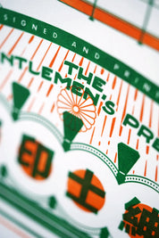 Lau Pa Sat Letterpress Print