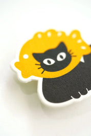Taiyaki Tabby – Letterpress Charm Magnetic Pin
