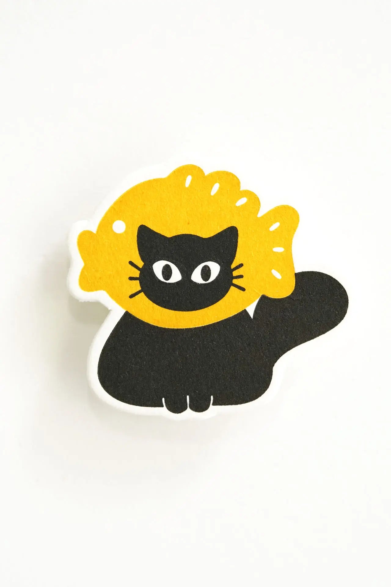 Taiyaki Tabby – Letterpress Charm Magnetic Pin