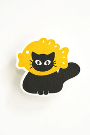 Taiyaki Tabby – Letterpress Charm Magnetic Pin