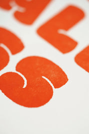 This Poo Shall Pass (with Googly Eyes) - A4 Letterpress Poster