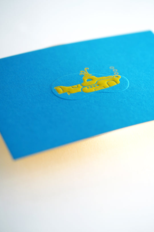 Yellow Submarine Postcard