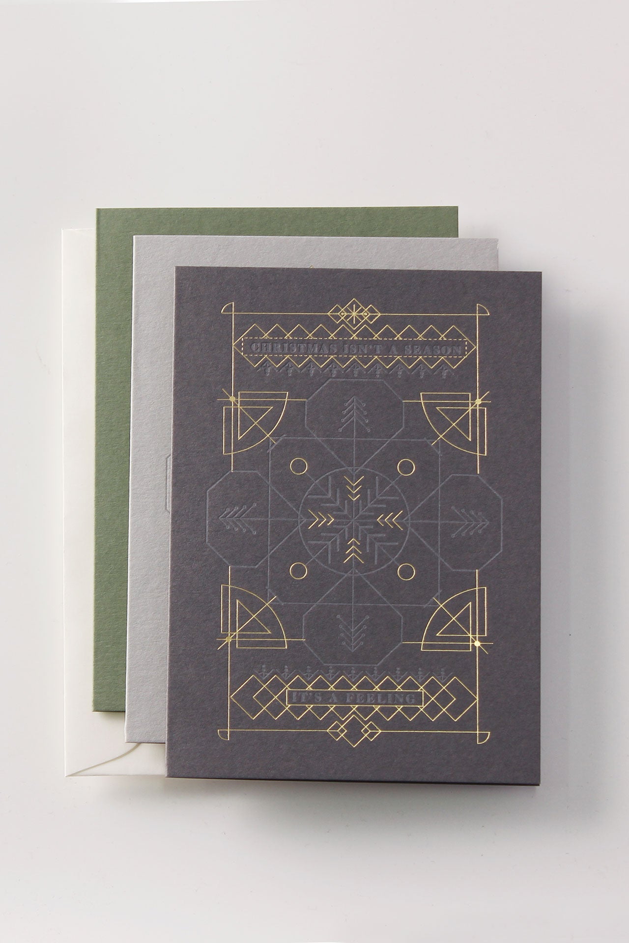 Christmas Is A Feeling Greeting Card