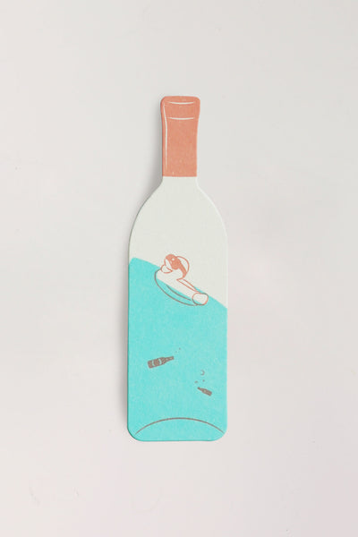 Mini Duck Wine Bottle Bookmark