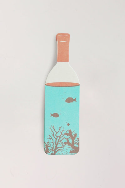 Mini Wine Bottle Bookmark Set