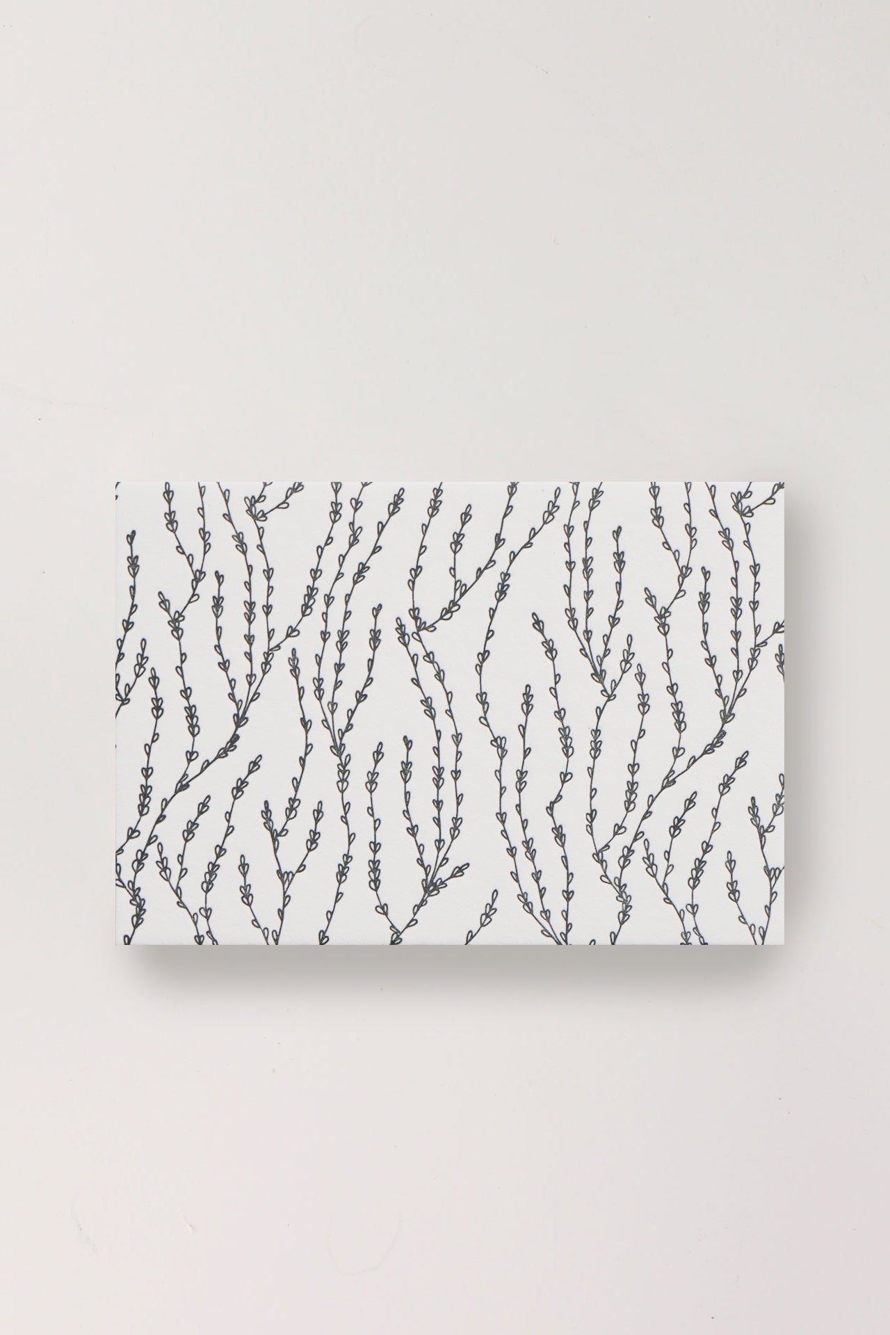 Letterpress Mini Cards - Vines