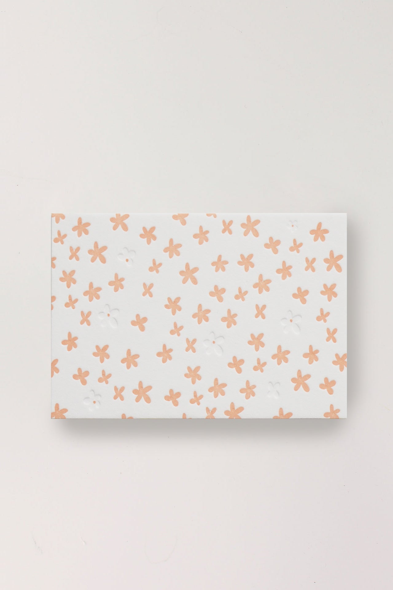 Letterpress Mini Cards - Mini Flowers