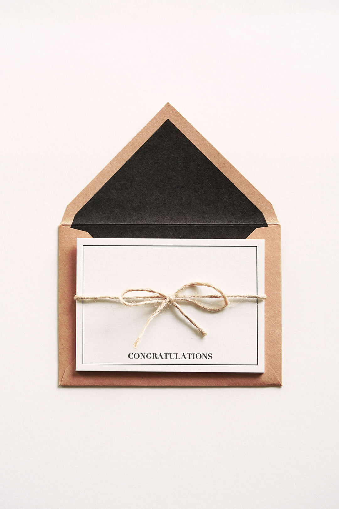 Letterpress Mini- Congratulations (Pack of 5)