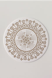 Letterpressed Coasters