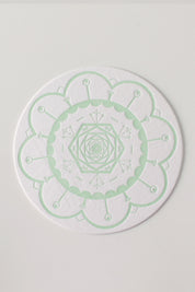 Letterpressed Coasters