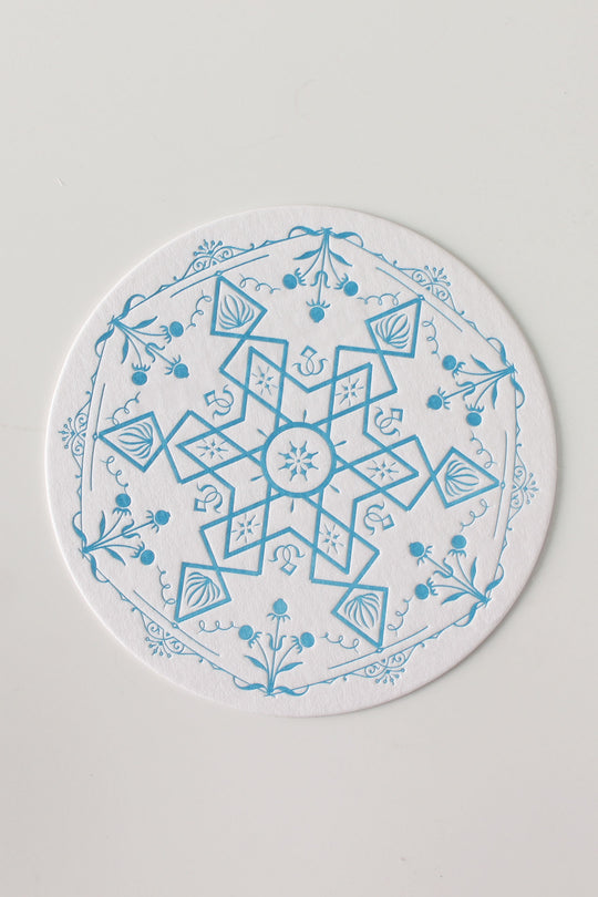 Letterpressed Coasters