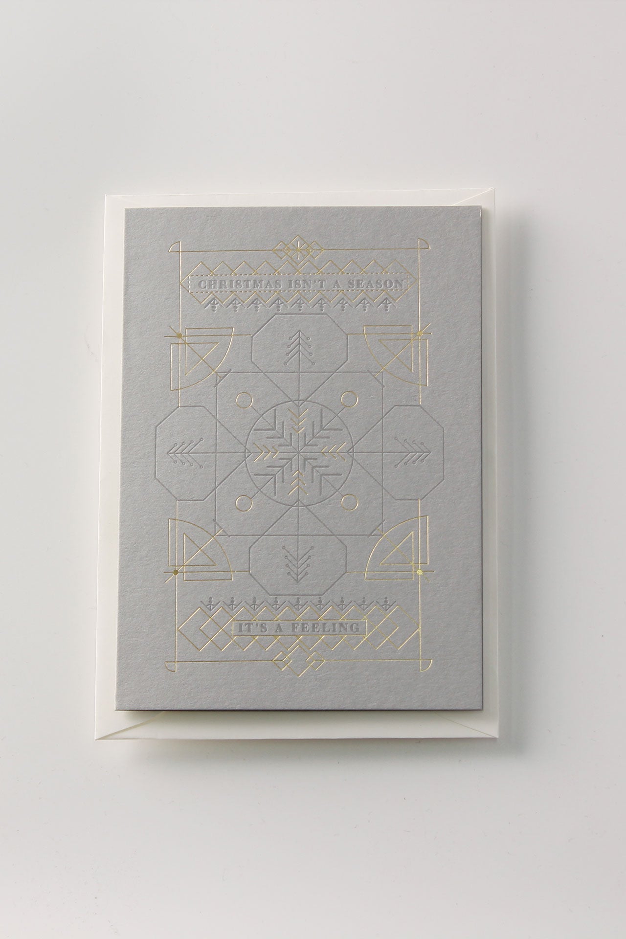 Christmas Is A Feeling Greeting Card
