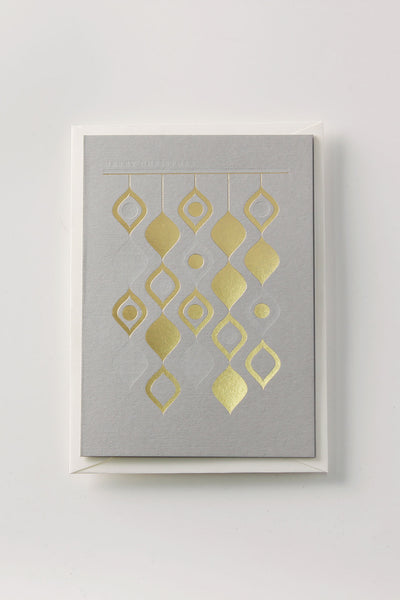 Swirling Tinsels Greeting Card