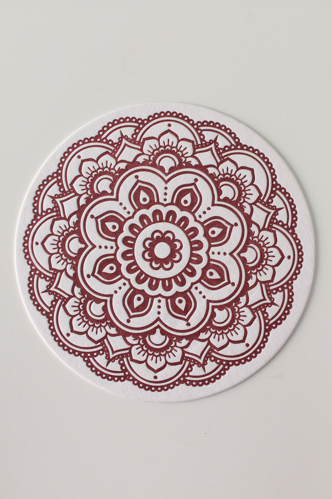 Letterpressed Coasters