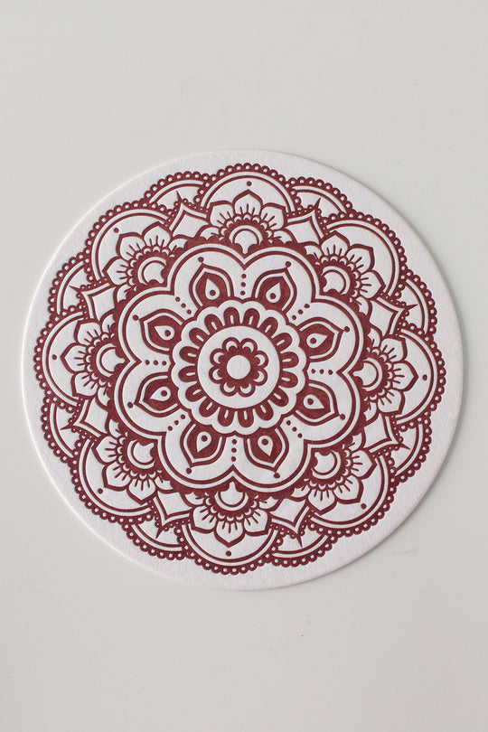 Letterpressed Coasters