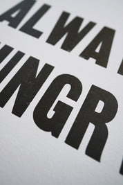 Always Hungry