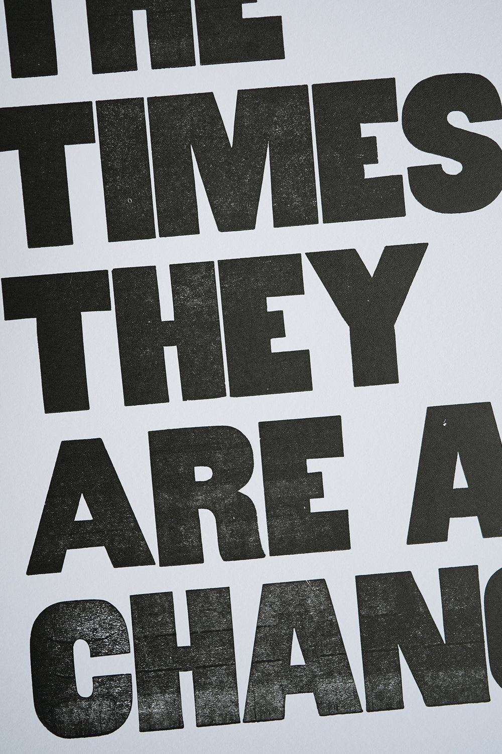 The Times They Are a Changin'