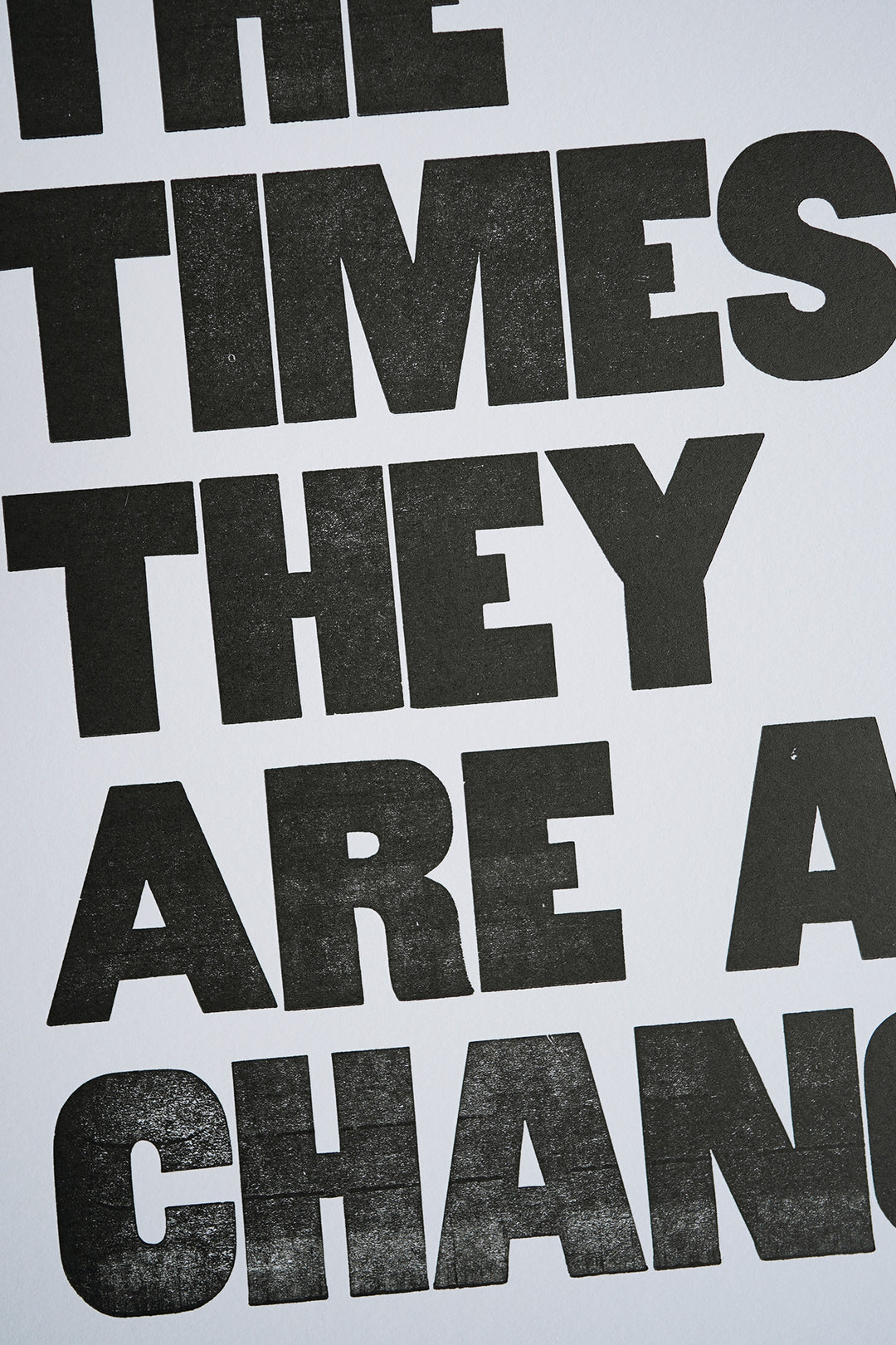 The Times They Are a Changin'