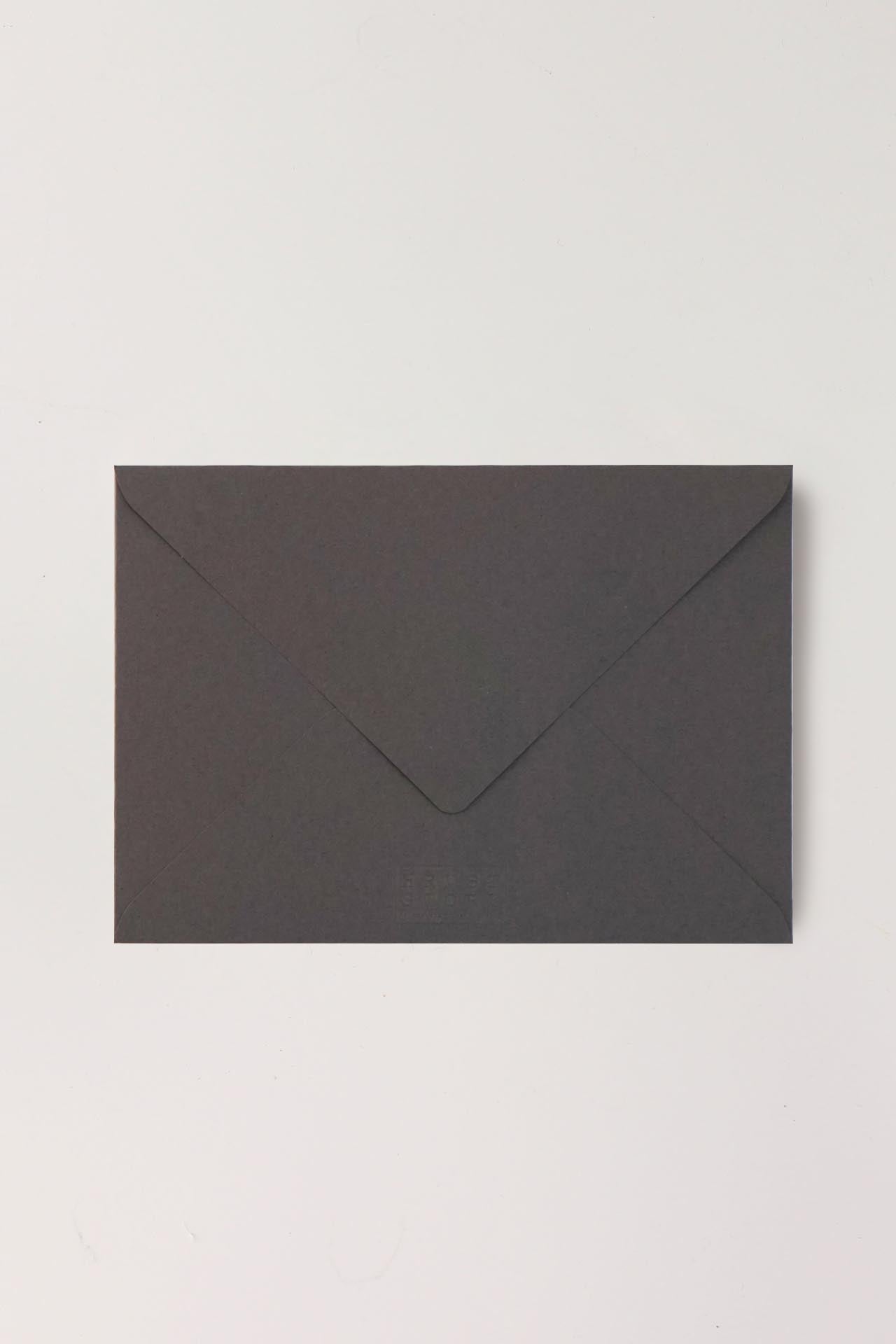 B6 Dark Grey Envelopes