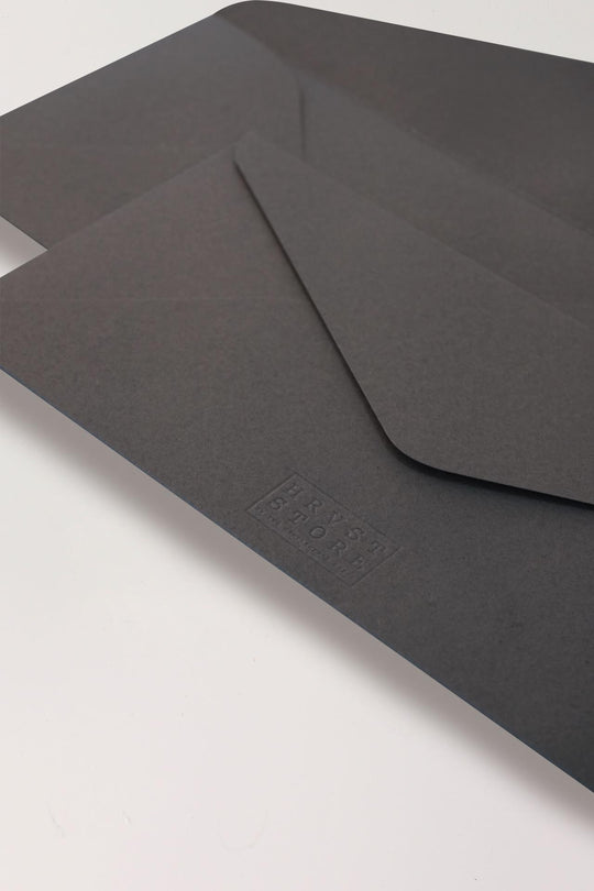 DL Dark Grey Envelopes