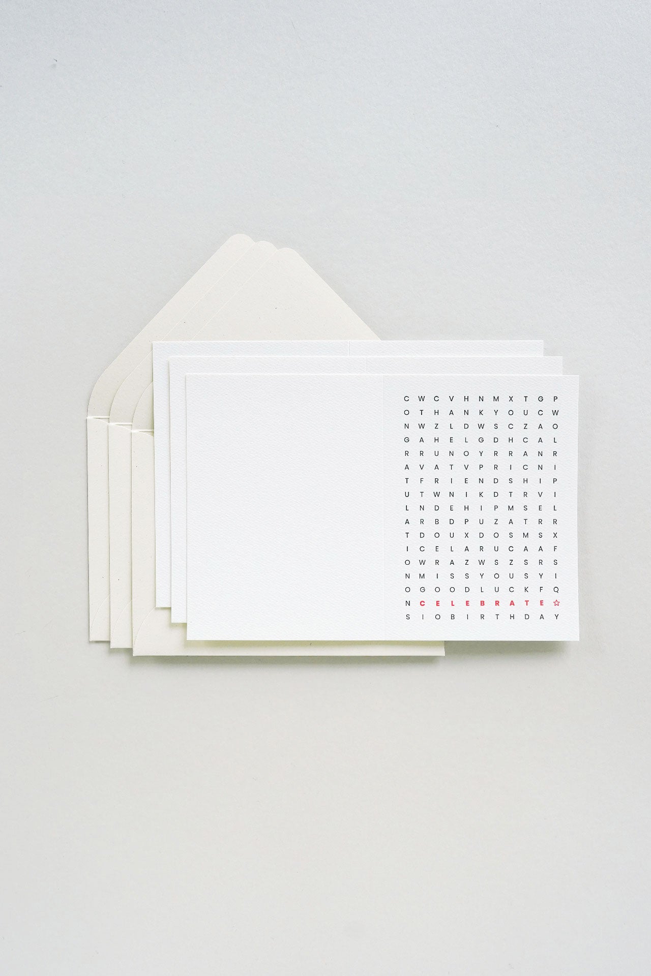 Word Finder H&M Limited Edition Greeting Card