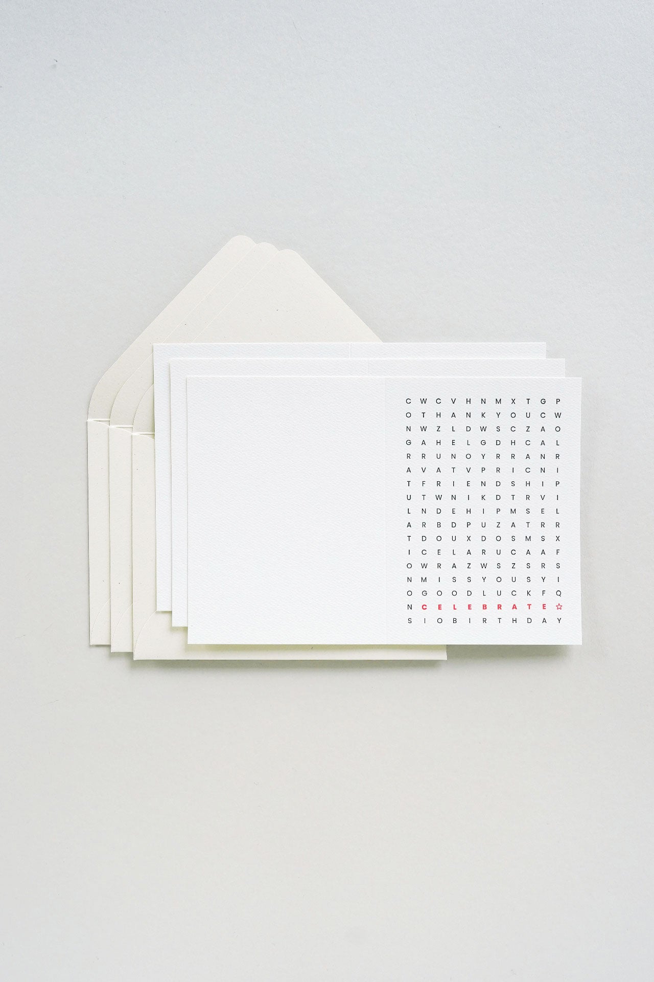 Word Finder H&M Limited Edition Greeting Card