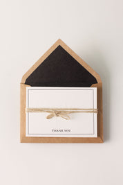 Letterpress Mini - Thank You (Pack of 5)