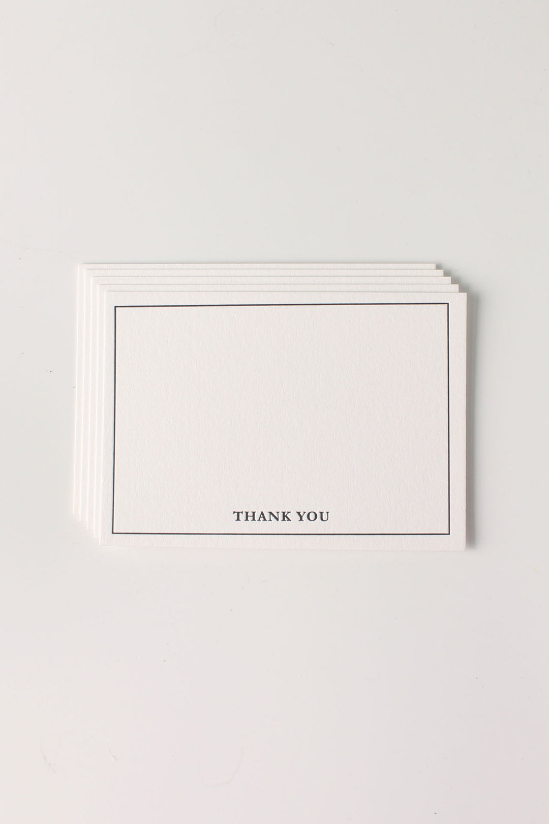 Letterpress Mini - Thank You (Pack of 5)