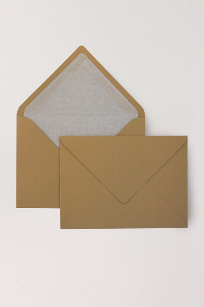 B6 Harvest Brown Envelopes